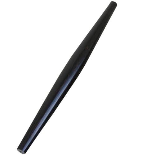 Rouleau à Pâtisserie en Bois Massif de Rosewood Violet, 25 X 2,4 Cm, Rouleau à Pâtes pour Pâtes, Biscuits et Pâtisserie, Accessoire la Cuisine Indispensable pour Maison