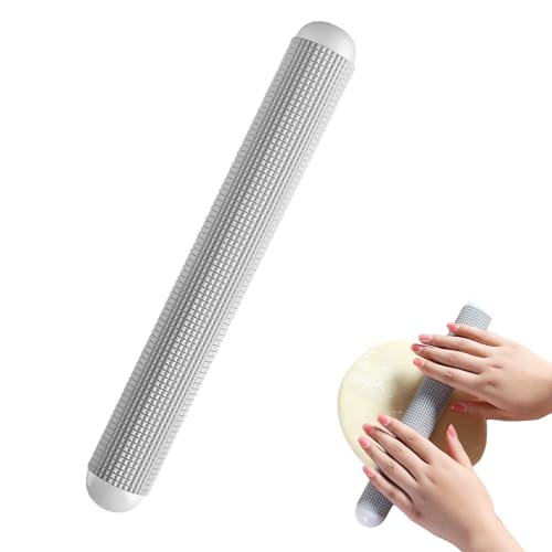 Rouleau à pâtisserie à pizza | Rouleau à pâtisserie pour raviolis – 27,9 cm pour pâtisserie, outil de cuisson, rouleau de pâte à point flottant pour pâtisserie