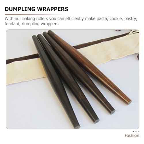 Rouleau à Pâtisserie en Bois Violet, Rouleau en Bois Naturel 25x2,4 Cm, pour Pâte à Pizza, Pâte à Biscuits et Ustensiles de Pâtisserie, Adapté la Cuisine Maison et Cuisson