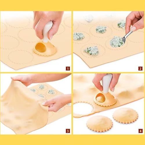 Kit de pétrissage pour : kit de goupilles filetées, outils de pressage de pâtes, accessoires pour faire des boules, aide à la cuisson dans la cuisine avec motif d'on gravé | Kit de rouleau