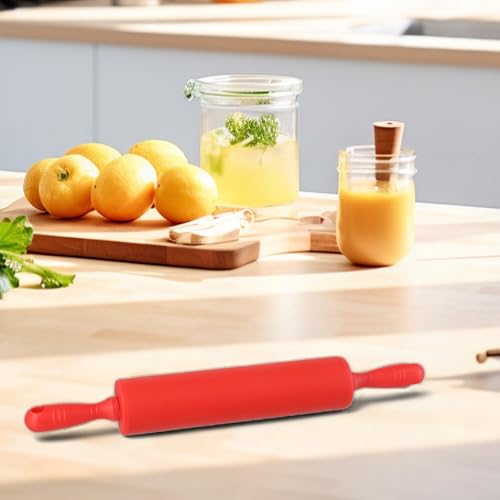 Rouleau à pâtisserie sans silicone – Outil de cuisson pour pâte à farine et pâtisserie, 30,5 cm/45,7 cm/50,8 cm, rouleau à pâtisserie de qualité alimentaire (30,5 cm)